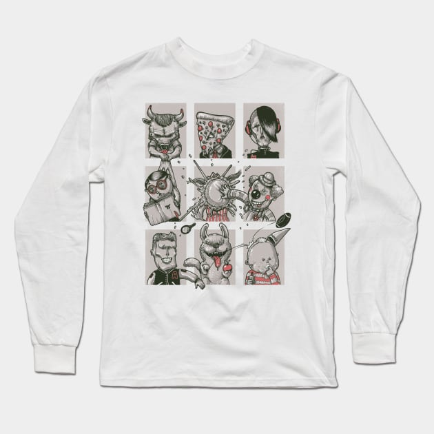 Class Portrait Long Sleeve T-Shirt by ANTICLOTHESdotCOM